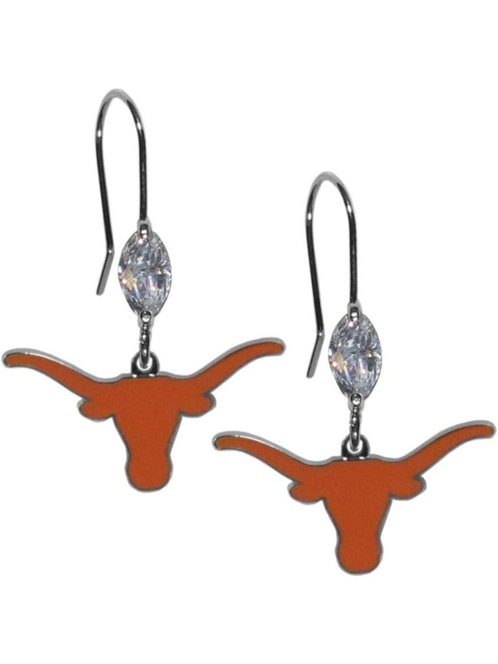 NCAA Crystal Dangle Earrings | Stylish Sports Jewelry for Game Day & Fans